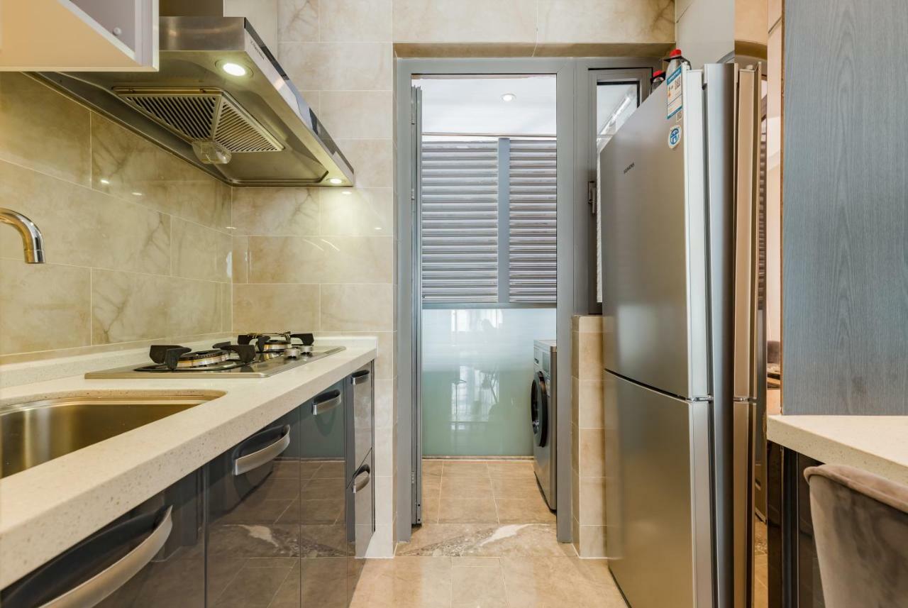 Tianfu In Service Apartement Ченду Екстер'єр фото